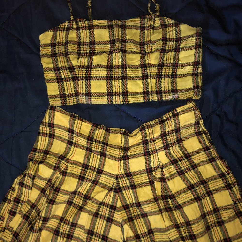 Wild Fable Plaid Set | M size | Used